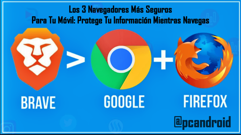 Los 3 Navegadores Más Seguros Para Tu Móvil Los 3 Navegadores Más Seguros Para Tu Móvil