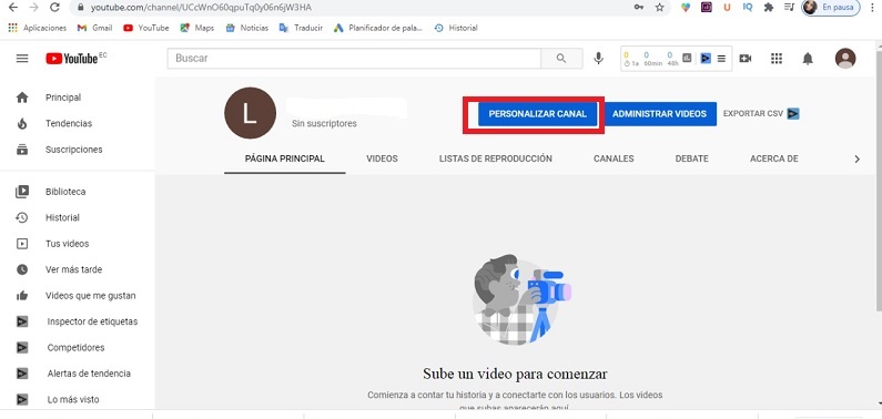 Cómo Crear un Canal de YouTube Correctamente Cómo Crear un Canal de YouTube Correctamente en la PC