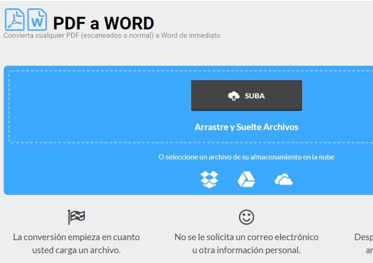 C mo CONVERTIR PDF A WORD Sin Programas 5 Formas Y Gratis
