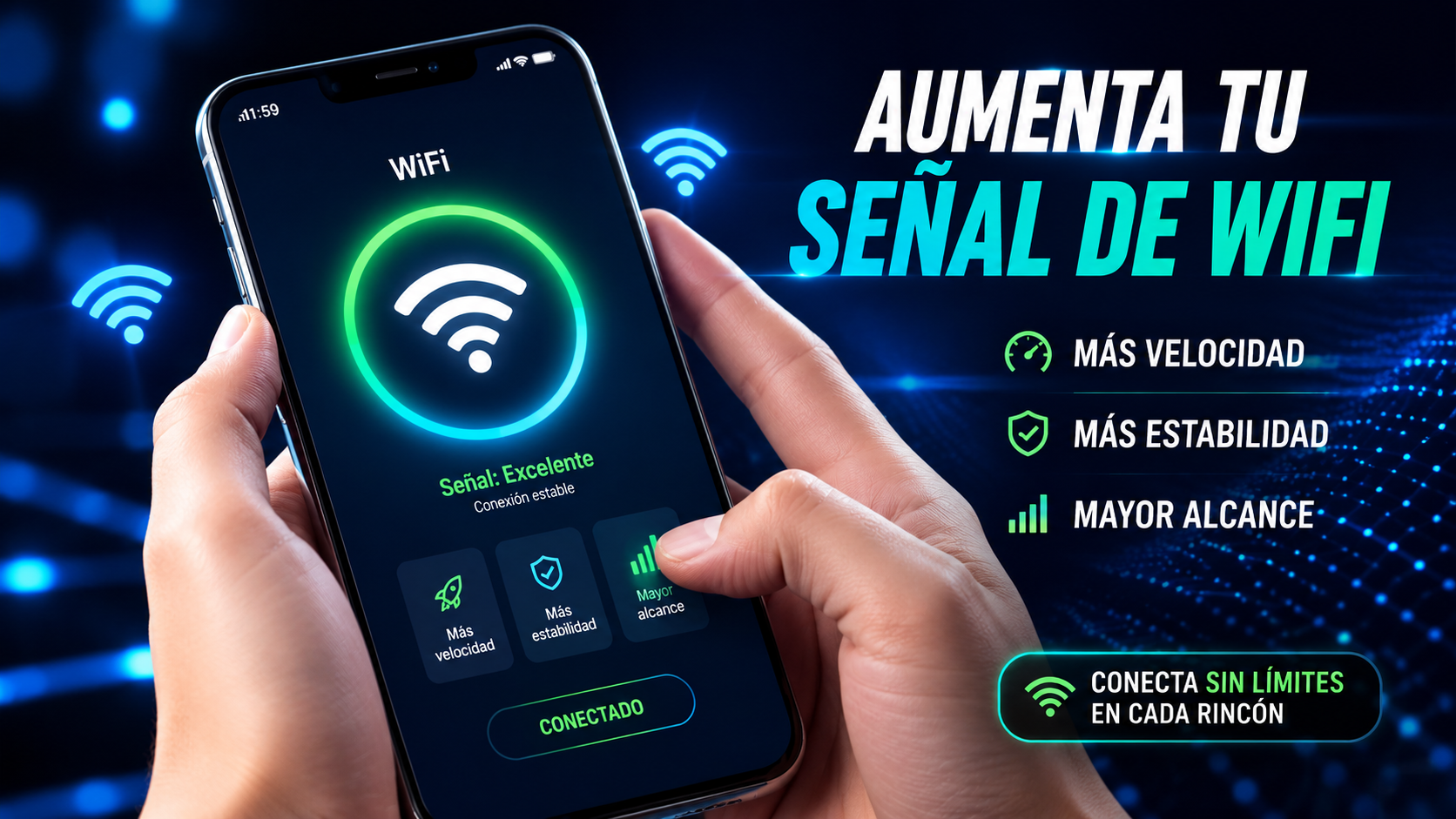 Truco para Aumentar la Señal Wifi del Celular